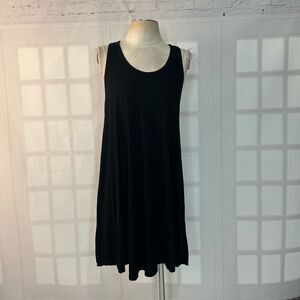 Peyton Jensen black racer back Tank Dress Size large